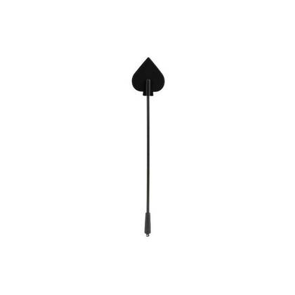 Spade Black Silicone Spanking Paddle