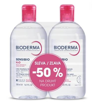 BIODERMA Sensibio H2O 500ml 1+1 Festival