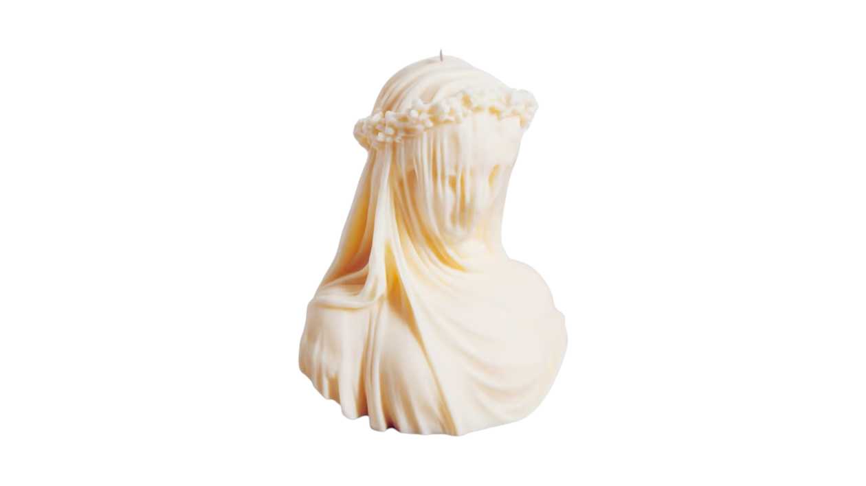 Tulle Woman Organic Candle (White)