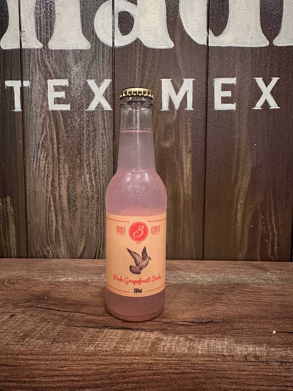 Газировка Three Cents Pink Grapefruit