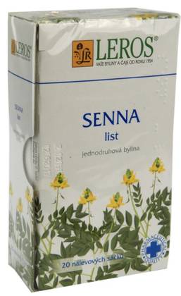 SENNA LEAF medicinal tea 20 sachets