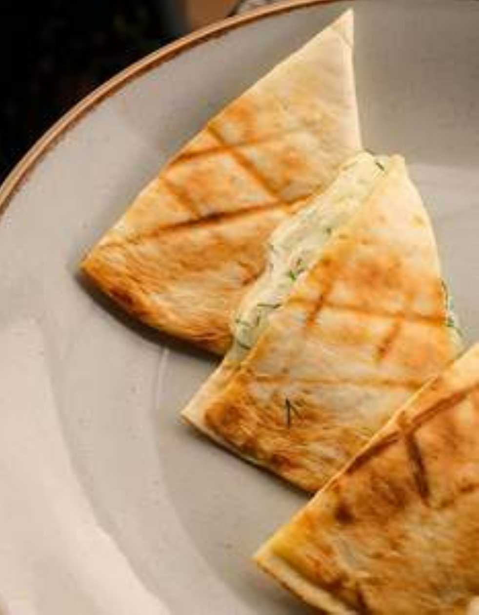 Tortilla with Suluguni Cheese