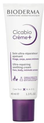 BIODERMA Cicabio Cream+ Soothing and Restoring Cream for Damaged Skin 40 ml