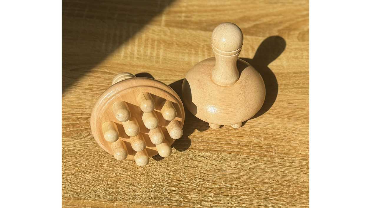 Wooden Mushroom Massager🍄
