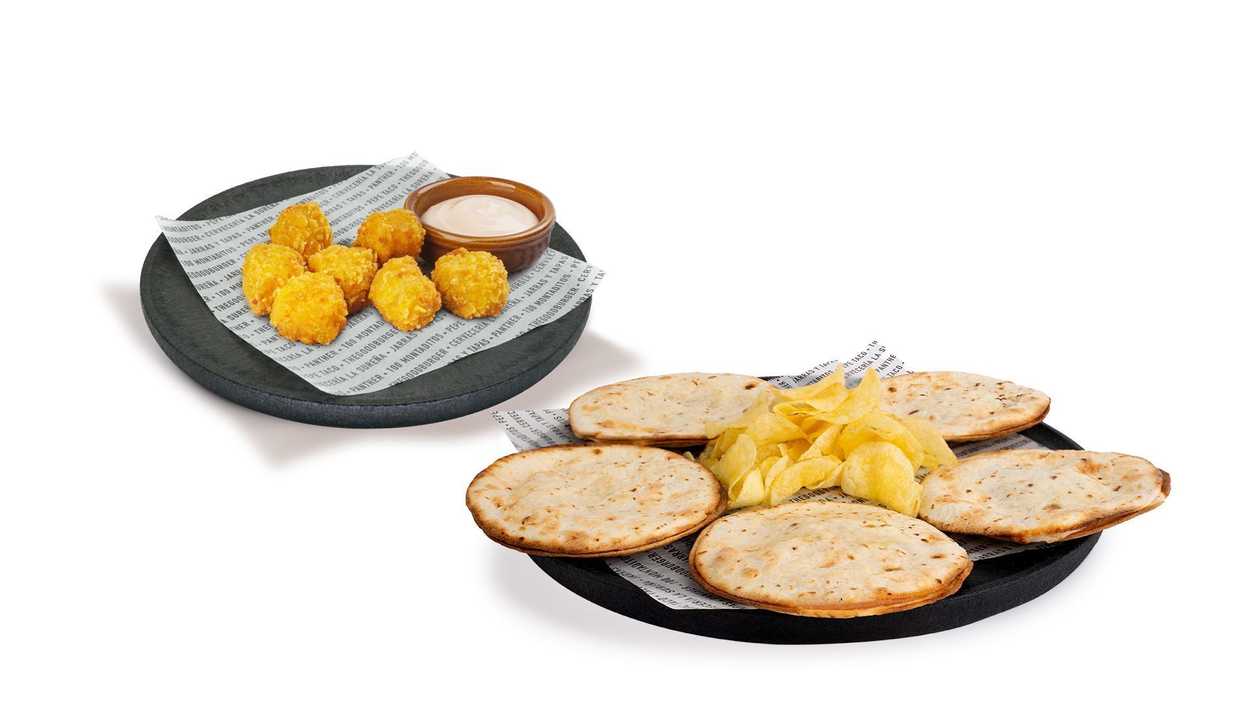 1 Rueda de MontyTacos + 1 Aperitivo