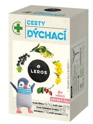 LEROS Children's Respiratory Tea 6m 20 bags