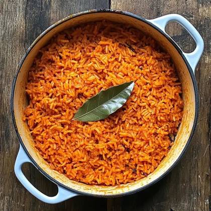 Exotic jollof rice