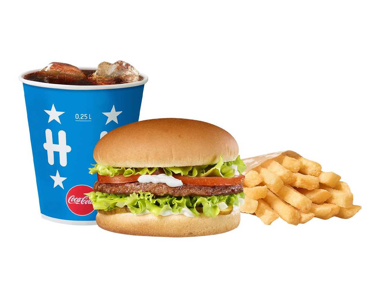 VEKE® Vegetarian Burger Meal