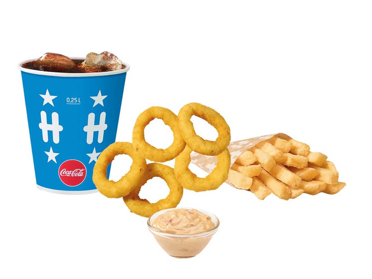 Onion Rings 5 pcs. Meal