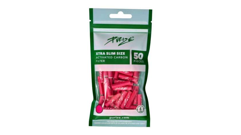 Filtry Purize 50 szt Różne Kolory