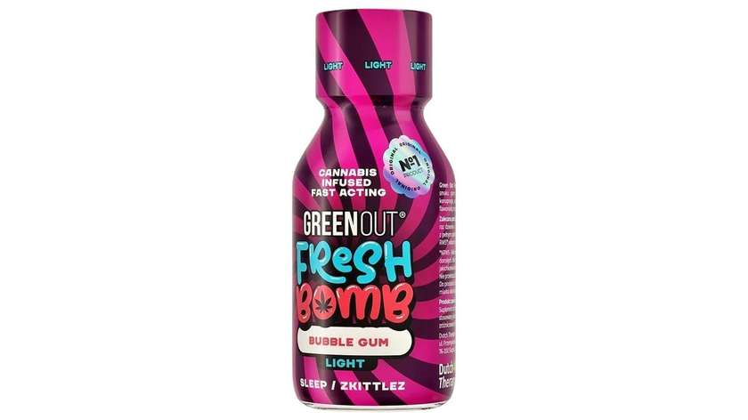 Green Out Fresh Bomb Light Bubble Gum