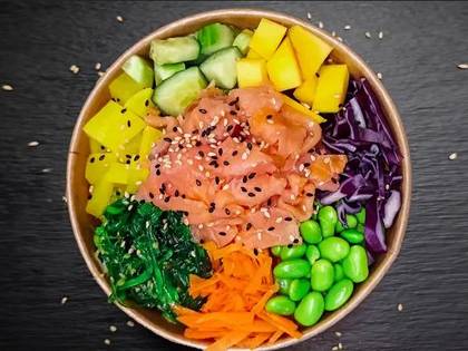 Poke Bowl Smoked Salmon 500 g