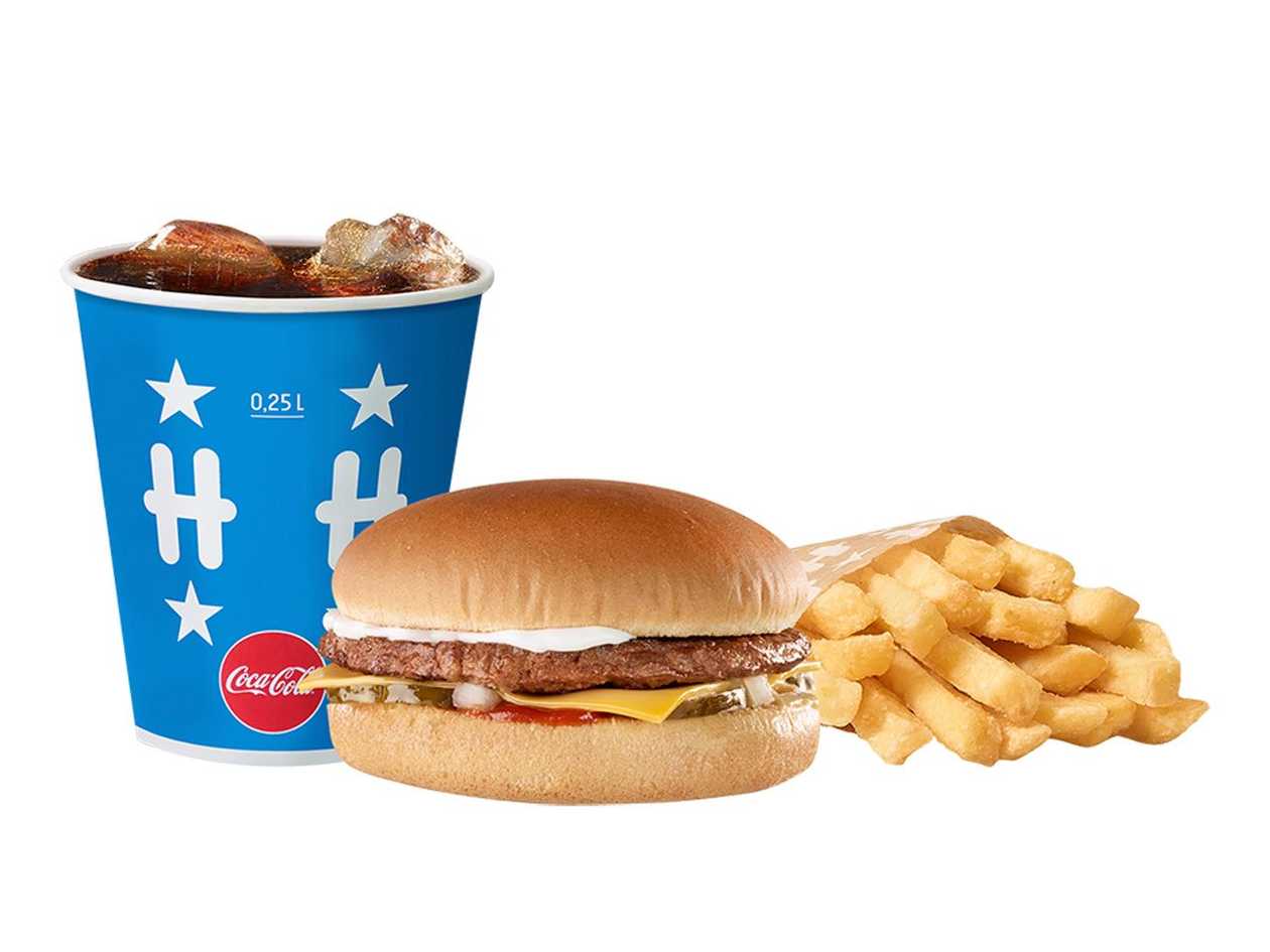 VEKE® Cheeseburger Meal