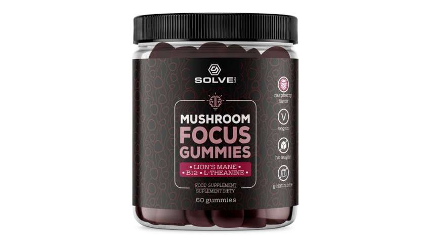 Solve Mushroom Focus Gummies