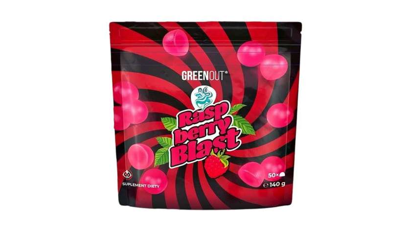 Green Out Żelki Raspberry Blast