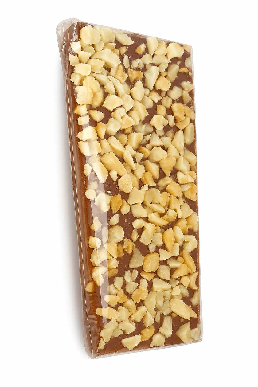 Homemade chocolate with peanuts 100 g