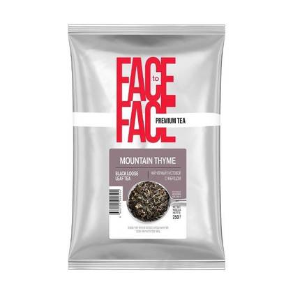 Ceai negru FACE TO FACE "MOUNTAIN THYME" 250GR