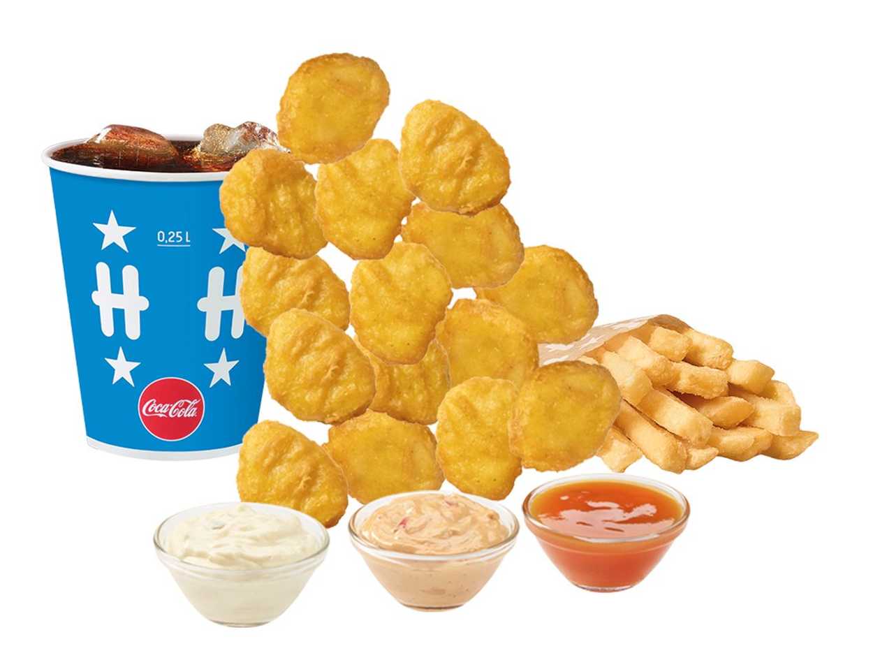 Chicken Nuggets 15 pcs. Meal