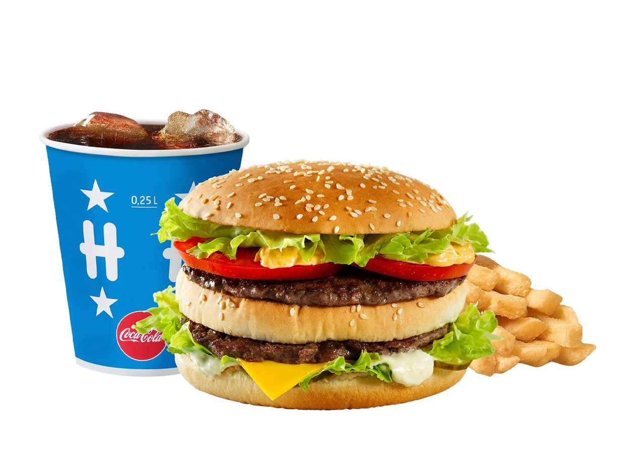Megaburger Meal