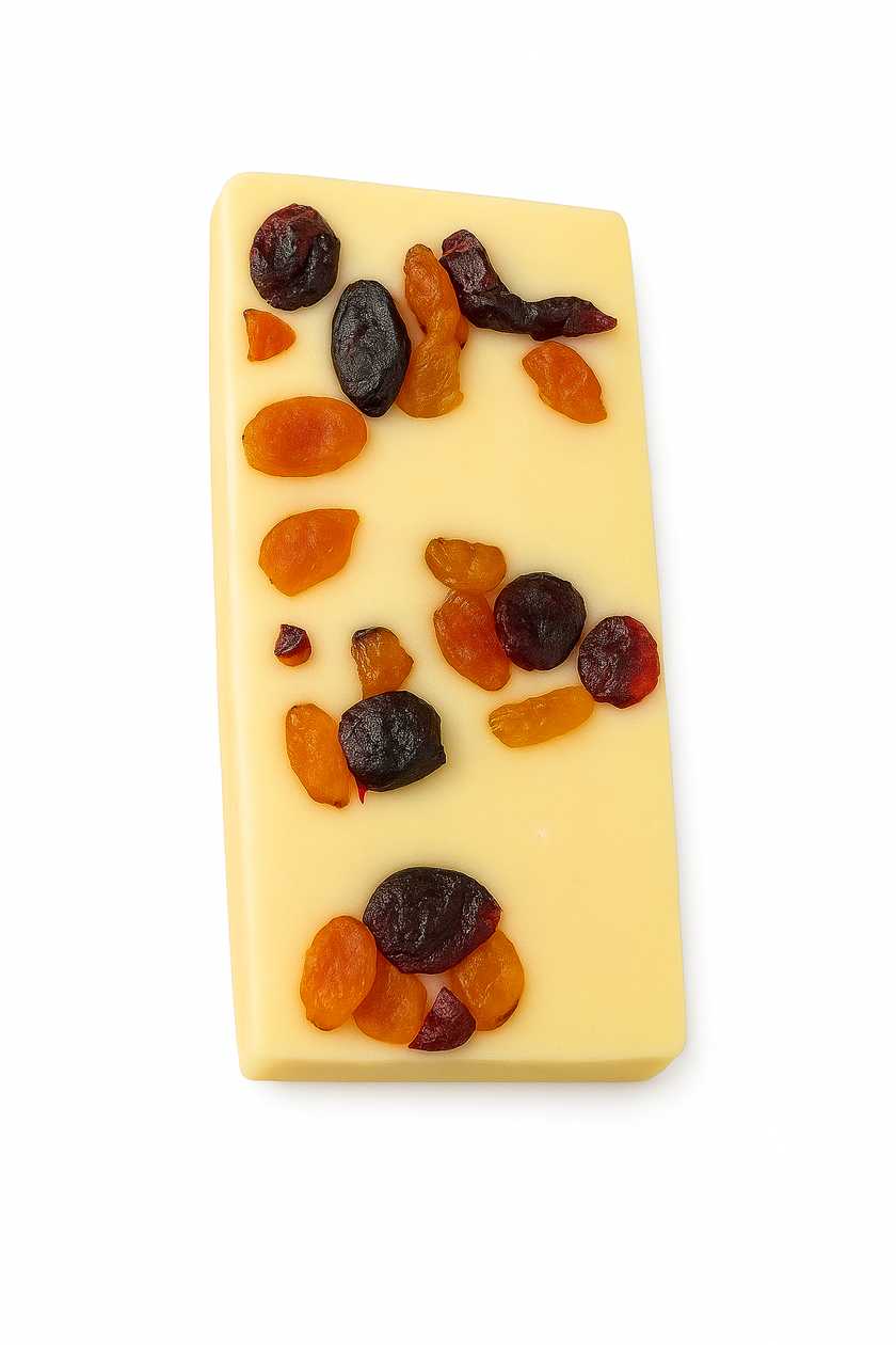Homemade chocolate with raisins and cranberries 100 g