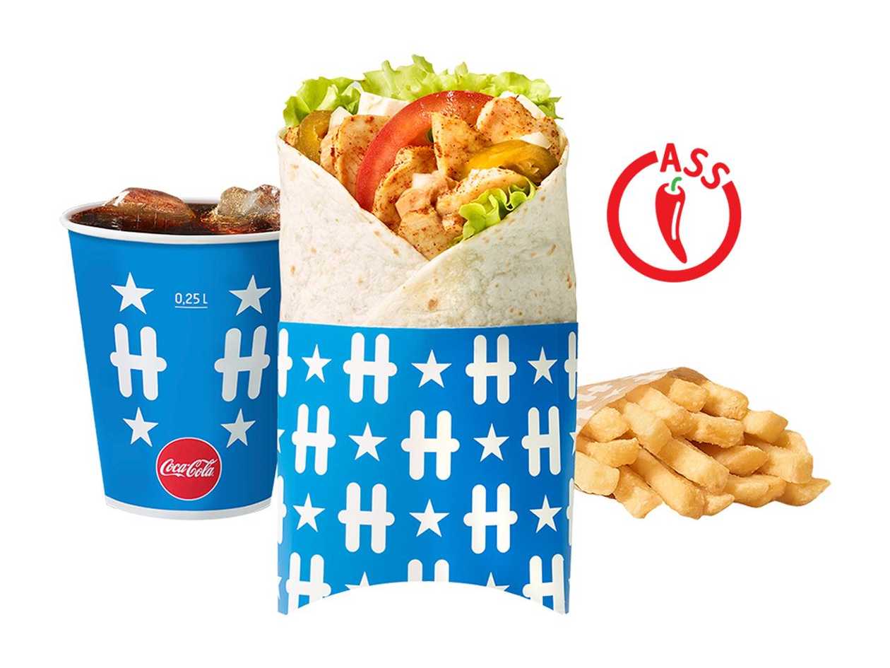 Tortilla with Chicken Meal