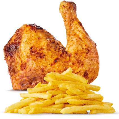 1/4 Rotisserie Chicken + Chips