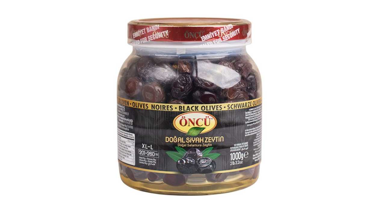 Oncu Black Olives with Pit Large XL-L 1 kg