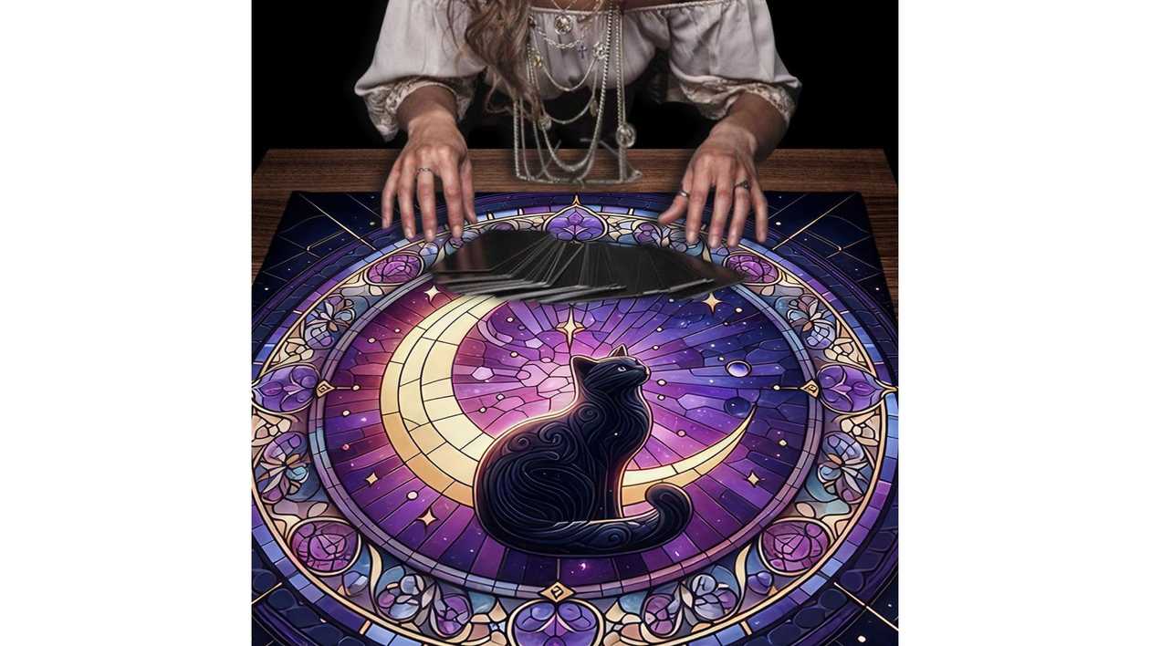 Blacky’s Tarot Cloth🌙🐾✨