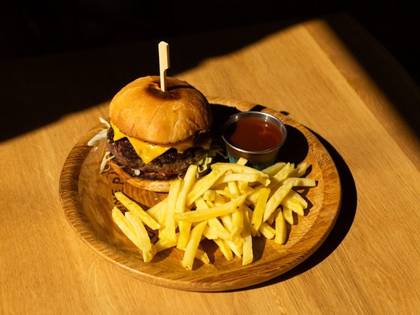 Veal and Bacon Burger