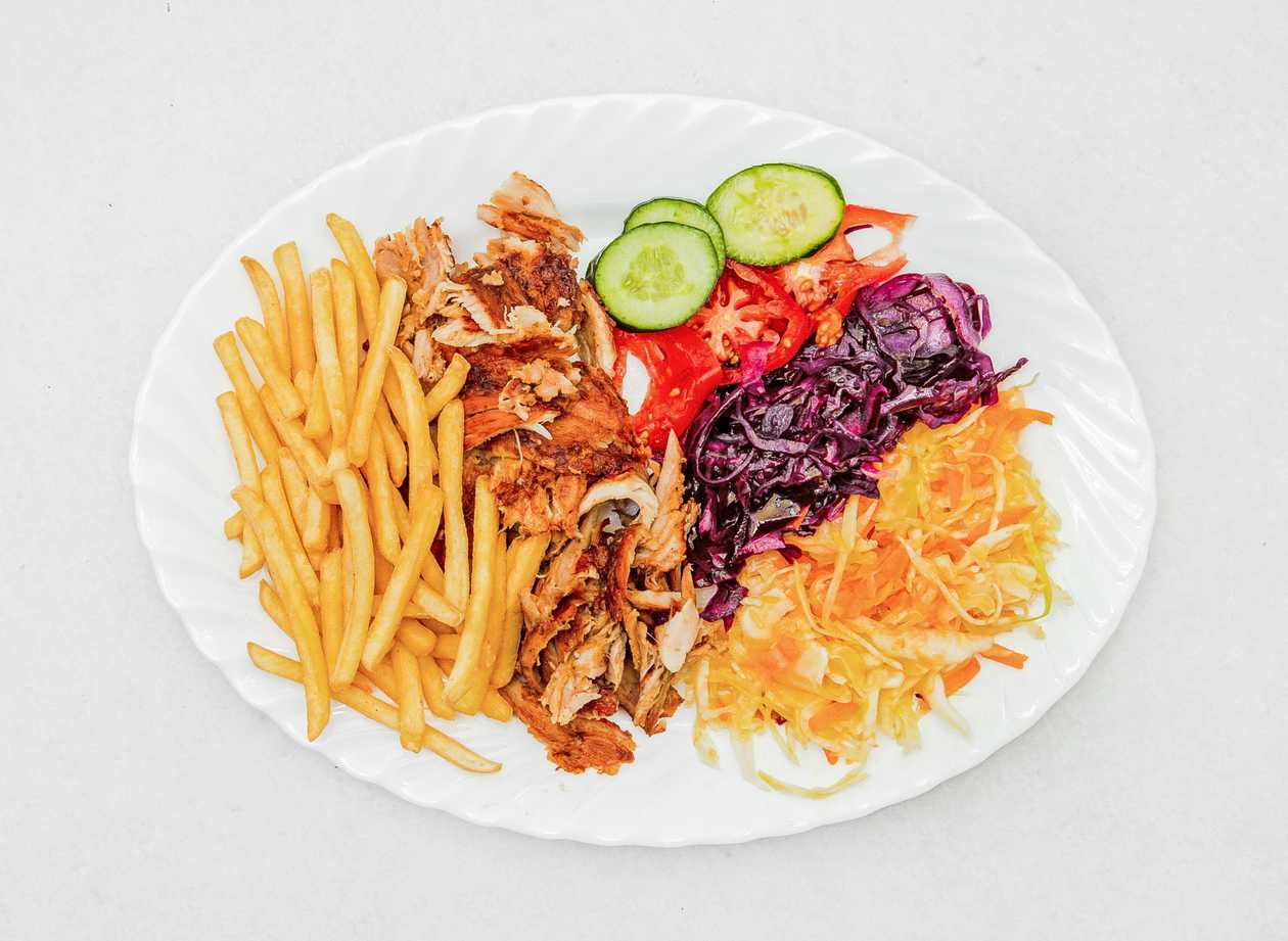 Kebab tanier Kurací