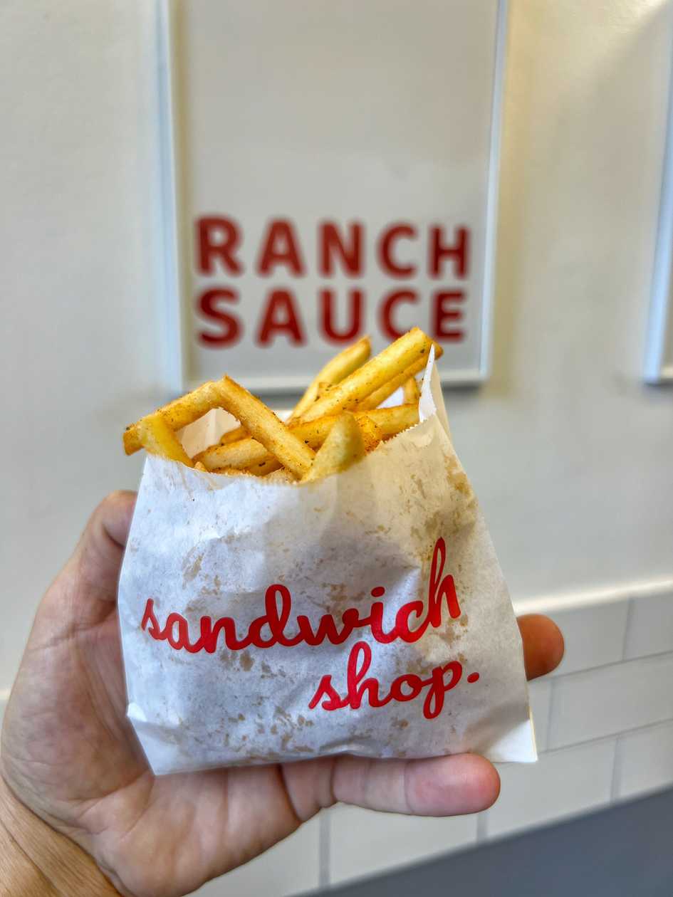 Seasoned french fries