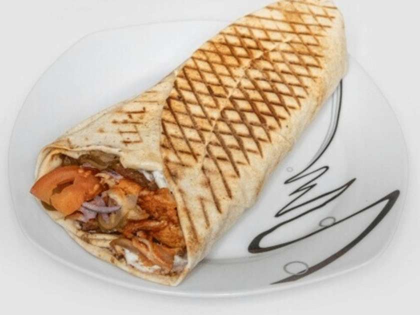 Mały kebab w cieście