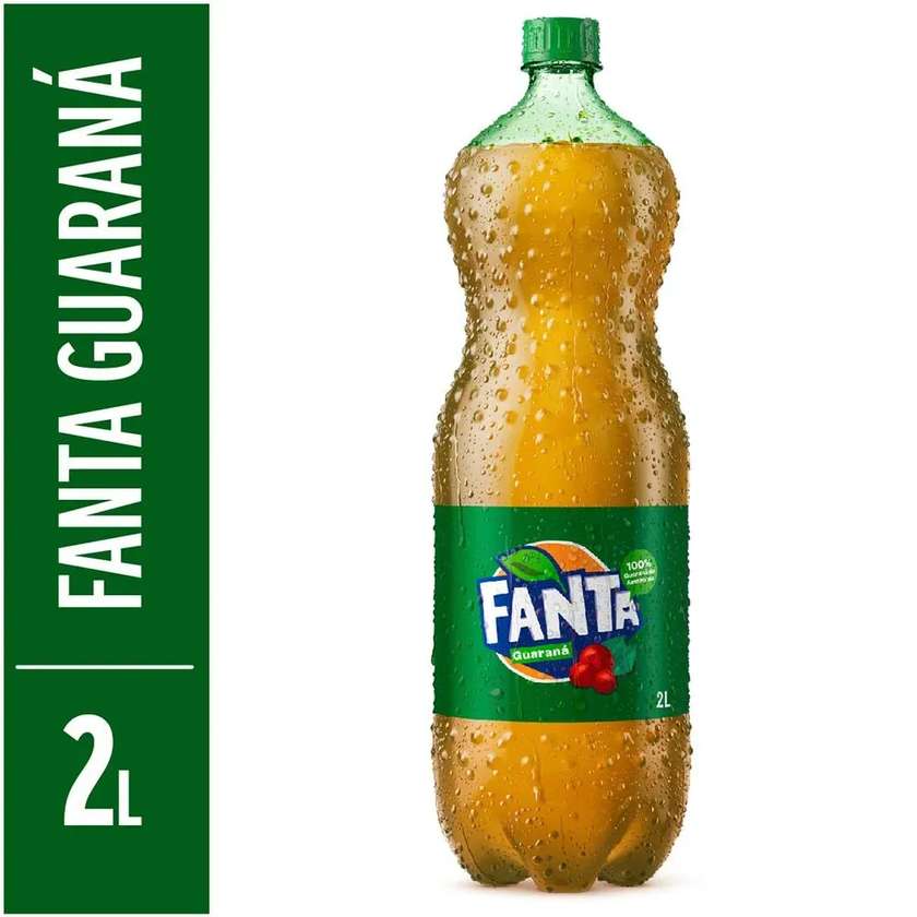 Fanta Guaraná Zero 2,0 litros