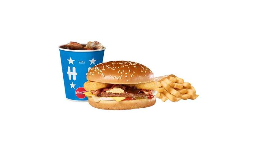 BBQ Burger Meal