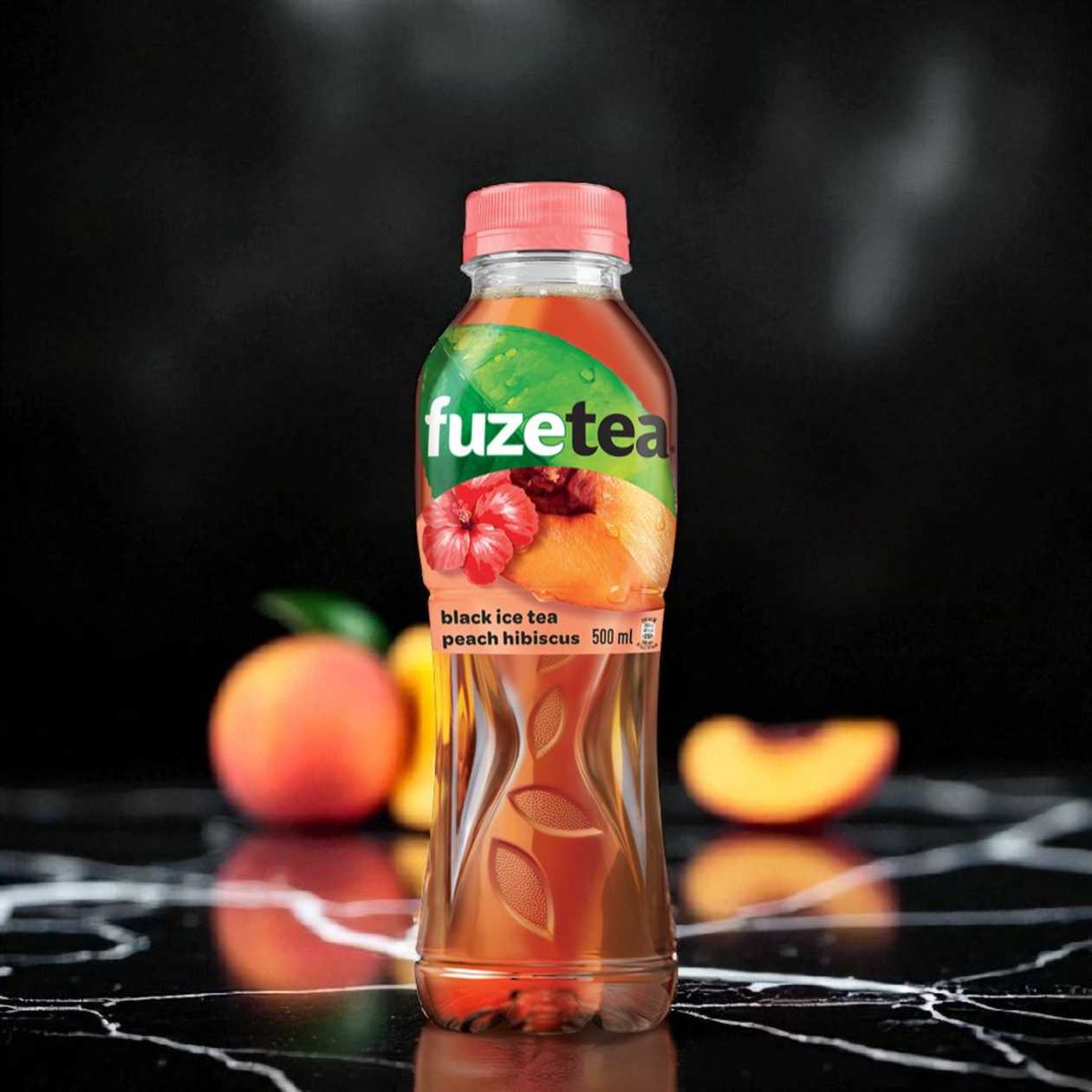 Fuzetea Piersici si Hibiscus - 500ml