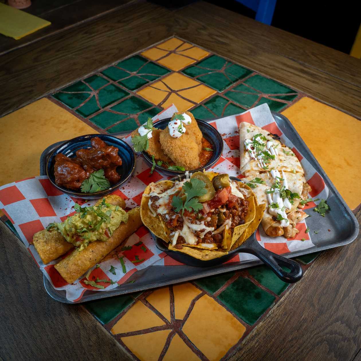 Tex-Mex Sharing Plate
