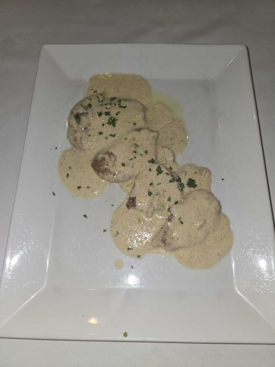 Scaloppina alla panna