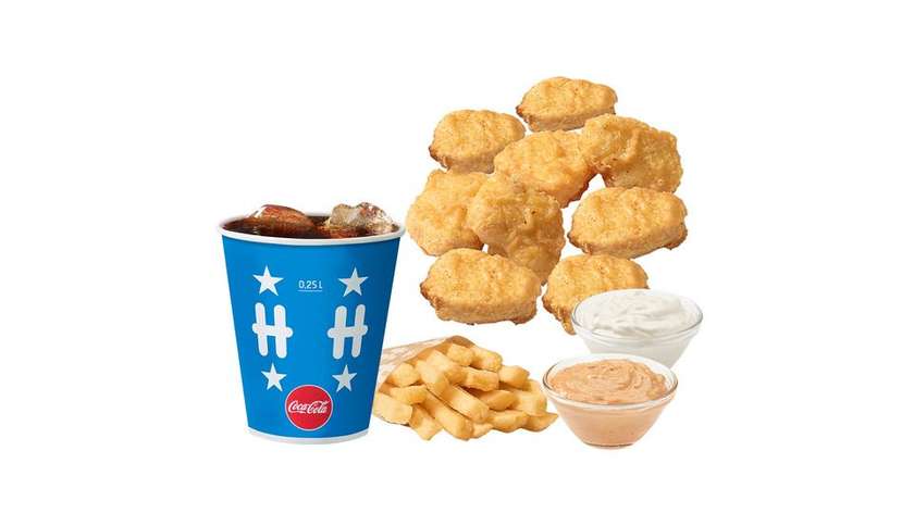 Chicken Nuggets 9 pcs Meal