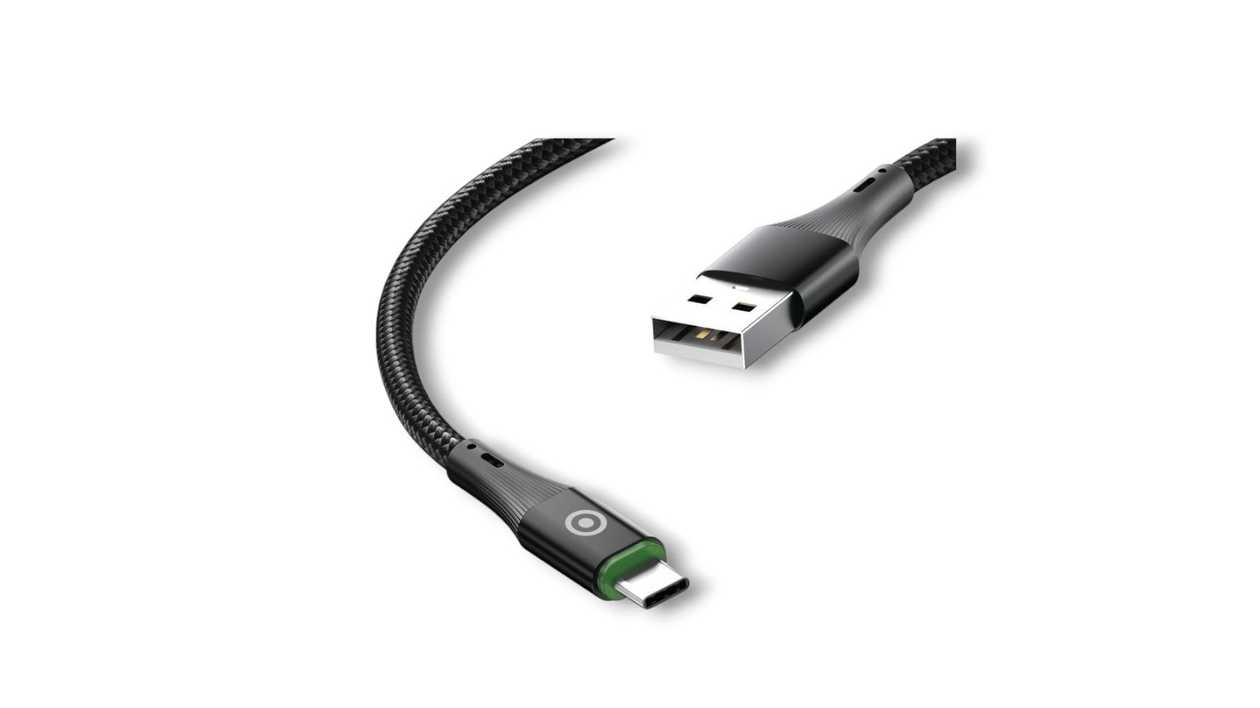 Euroacs Z154A, USB-Type C Cable, Black, 7202234852735