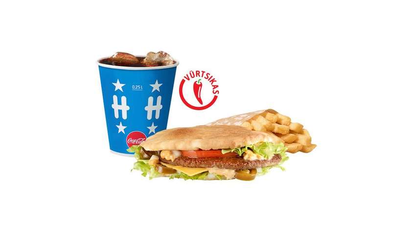 Kebab Burger Meal