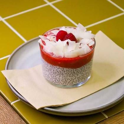 Pudim de Chia