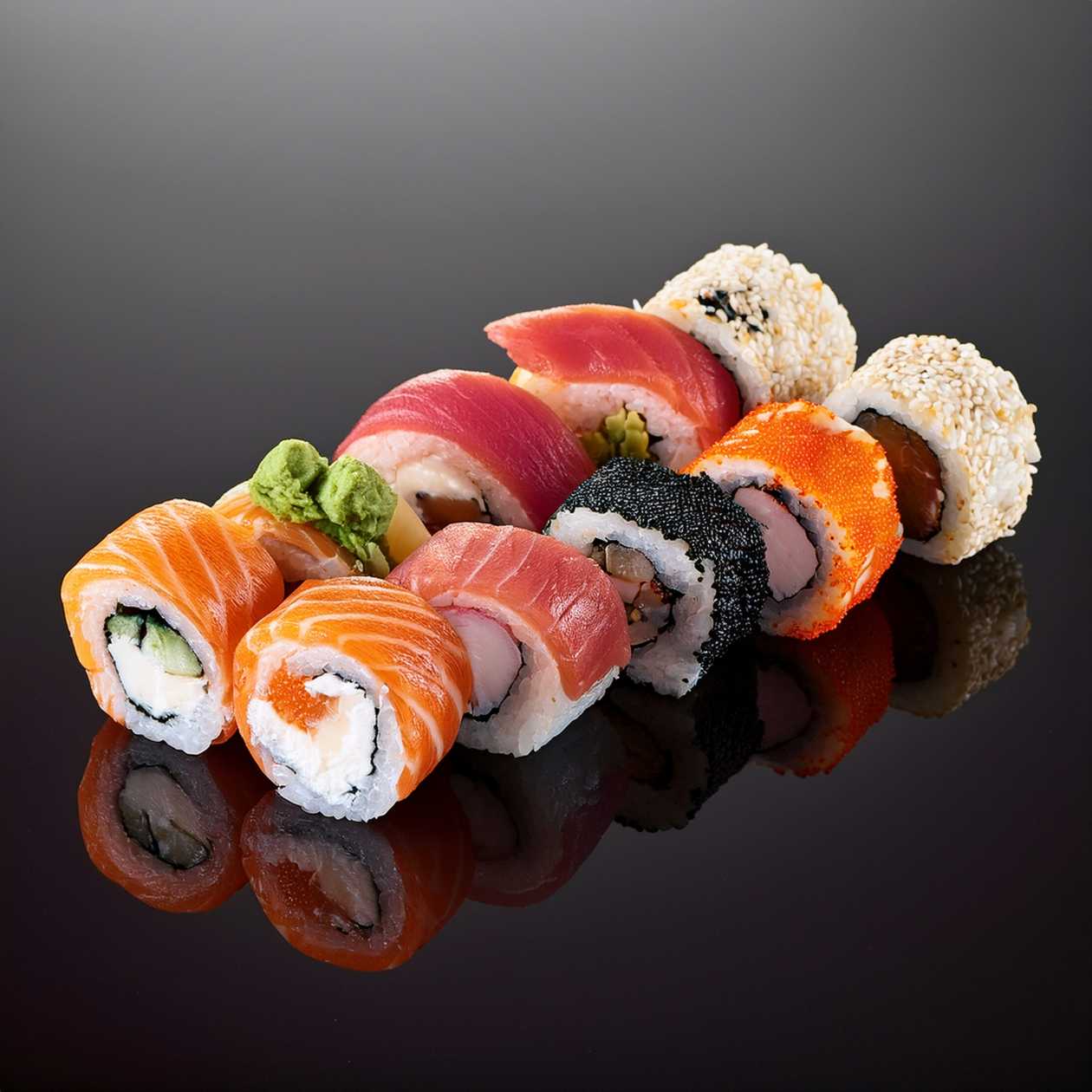 (S10) nigiri mix set 2, 12 ks