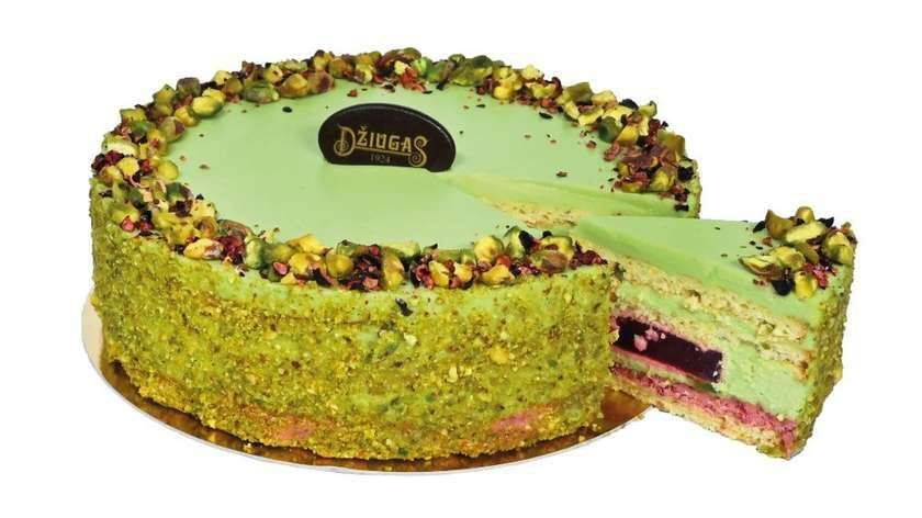 Tortas Pistacija su Džiugas sūriu