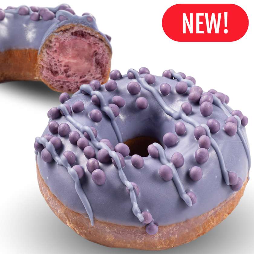 Donut with cream filling