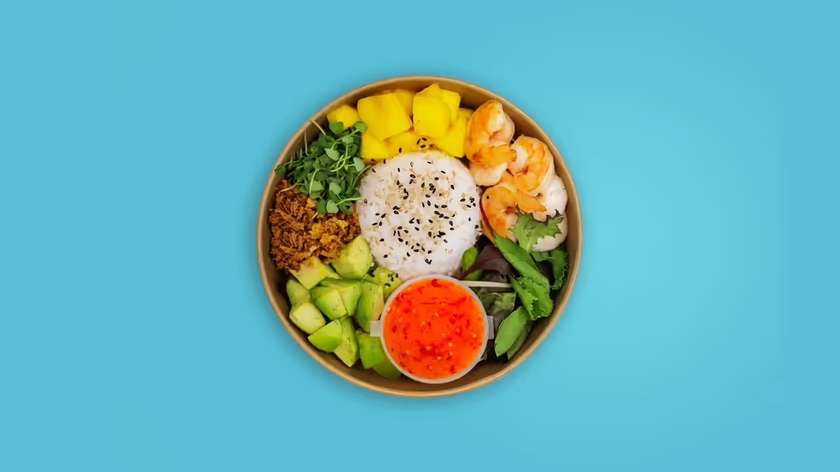 Make your Own Large Poke Bowl