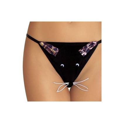 Women's Panther String Thong Panties 6492