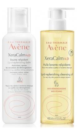 AVENE XeraCalm Balm 400ml + Cleansing Oil 400ml