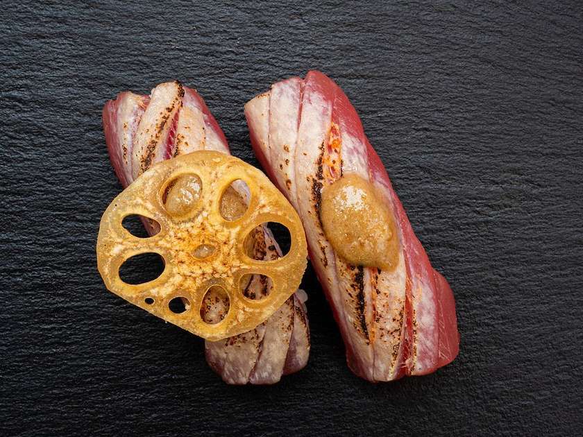 Tuna Flame Nigiri 2 Pcs