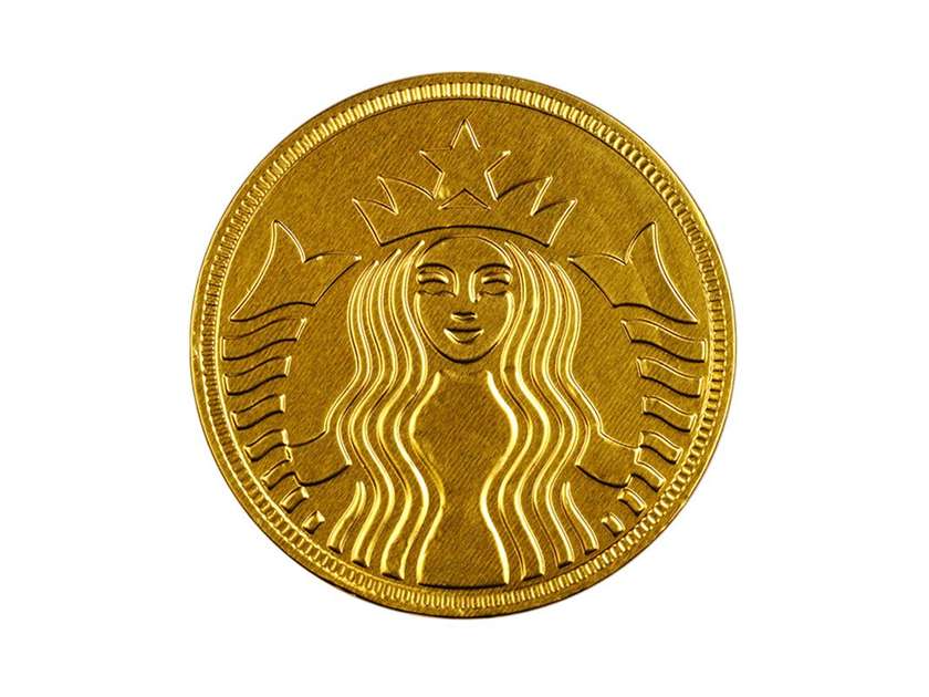 Starbucks Gold Coin