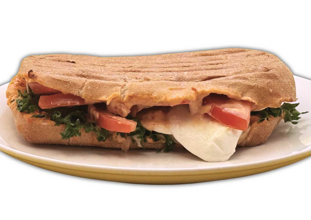 Chicken-mozzarella ciabatta